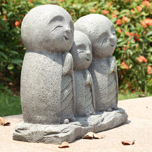 HiLine Gift Ltd. Praying Lucky Japanese Jizo Family Statue & Reviews